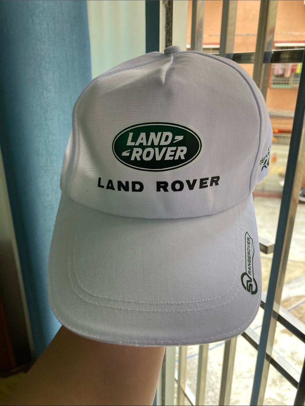 Land Rover White Logo Baseball Cap